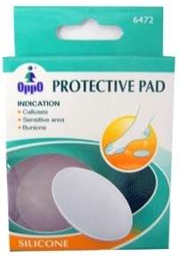 Oppo Gel Bunion And Callus Protective Pad   4/ Pack  