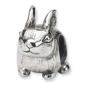  Sterling Silver Bunny Bead Jewelry