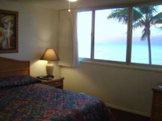 Master Bedroom w/ Oceanfront View to the Island Molokai