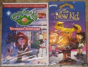 Cabbage Patch Kids Vernons Christmas The New Kid VHS & DVD Lot Show 
