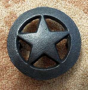 Western Decor Star Cabinet Knobs or Pulls CP109R  