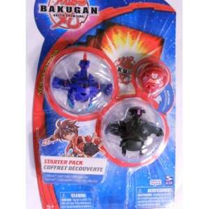  Bakugan Battle Brawlers Starter Pack Aquos (Blue) Viper 