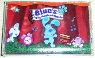 Blues Clues Blues Big Musical Movie Cassette Tape