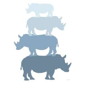 Blue Rhino Premium Poster Print by Avalisa , 24x32