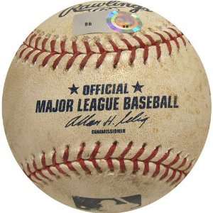  Yankees at Boston Red Sox 9 28 2008 Game Used Baseball (MLB 