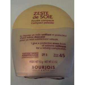  Bourjois Compact Powder Spf 8 Shade #45 Cafe Veloute 