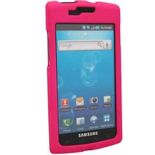 Pink Hard Rubber Phone Case for Samsung Captivate New  