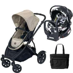 Britax U281768KIT3 B Ready Stroller and Chaperone Infant Carrier with 