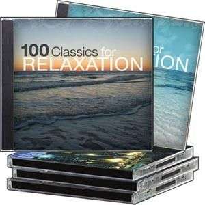 100 Classics for Relaxation   5 CDs NEW   Time Life  