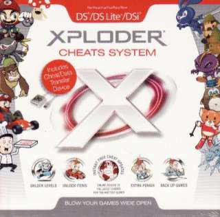 Xploder Cheats System allows you to access the online Xploder cheats 