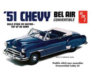 AMT 1/25 1951 Chevy Bel Air Convertable Model AMT608  