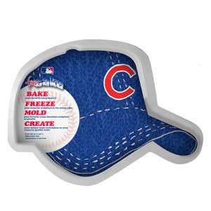 NEW CHICAGO CUBS CAP CAKE PAN GELATIN MOLD ICE +  