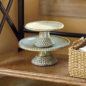  Beaded Cake Stands   Frontgate Patio, Lawn & Garden