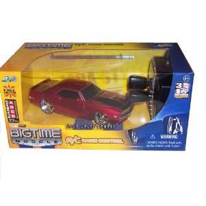   Remote Control Metallic Red 1969 Chevy Camaro 132 Scale RC Car Toys