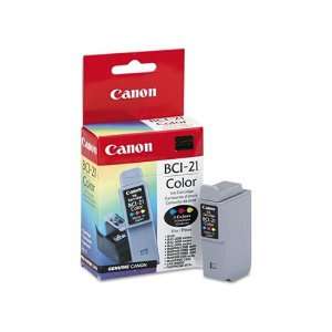  Canon BCI 21C OEM TriColor Ink Cartridge   150 Pages 