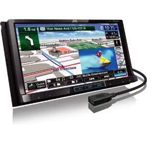 JVC KWNT700 7 Inch DVD CD USB SD Navigation Receiver Car 