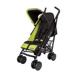  CLOSEOUT 2010 Cybex Gems Onyx Black Frame Stroller In Lime Baby
