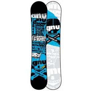  GNU Carbon Credit BTX Snowboard Blue 156 Sports 