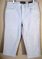 NYDJ Not Your Daughters Jeans Tummy Tuck Capris Sz 6 P  