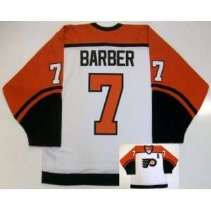   Bill Barber Philadelphia Flyers Vintage Ccm Jersey