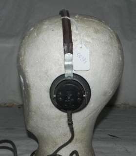 GERMAN WWII RADIO COMMUNICATION HEADPHONES  