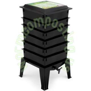 NEW WORM FACTORY 360 COMPOSTING SYSTEM 2012 DESIGN   4,6 OR 8 TRAY 