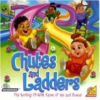 Chutes and Ladders Pc Game Works with Windows XP Vista And 7 computer 