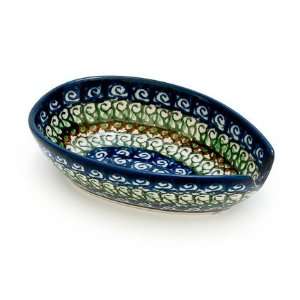  Polish Pottery Mystic Sea Small Spoon Rest