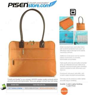 14.1 Womens Laptop Notebook Business Handbag Shoulder Messenger Case 