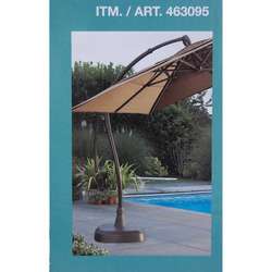 Costco Square Cantilever Umbrella Replacement Canopy  