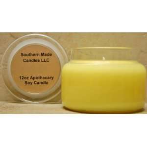  12 oz Apothecary Soy Candle   Chardonnay 