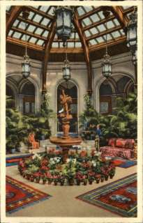 Biltmore NC House & Gardens Palm Court Postcard  