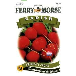  Ferry Morse 1353 Radish Seeds, Cherry Belle (3.75 Gram 