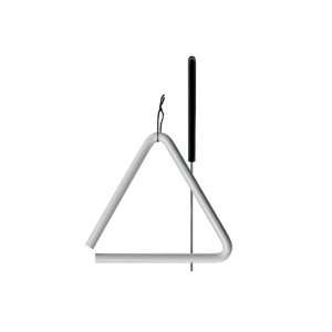  TreeWorks Chimes TRE03 5 5 High Carbon Steel Triangle with 3 