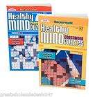 HEALTHY MIND CROSSWORD PUZZLE BOOKS (Wholesale Lots of 36)