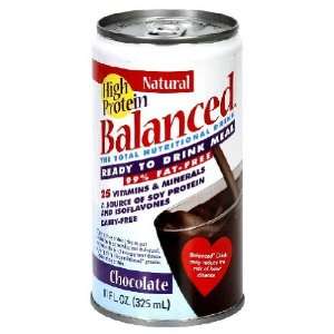 Balanced, Bev Nutri Chocolate Df, 11 Ounce (18 Pack)  