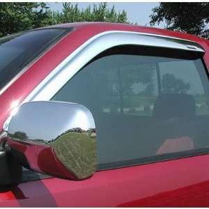    Stampede Sidewind Deflectors 2pc   Chrome   6103 8 Automotive