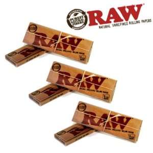    RAW Natural 1 1/4 Cigarette Rolling Papers **6 Pack** Baby