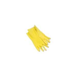 Boardwalk® Flock Lined Latex Cleaning Gloves  Kitchen 