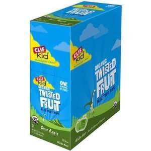  Clif Kid Organic Twisted Fruit, Apple, 18 Pk (Pack of 2 