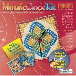  Mosaic Clock Kit 8X8   662003 Patio, Lawn & Garden