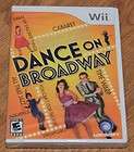 Dance On Broadway (Wii) new sealed 008888176091  