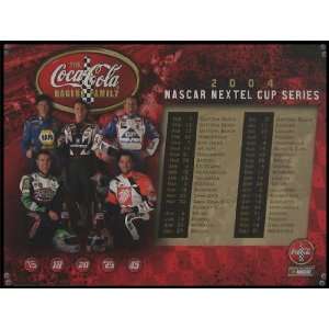  NASCAR Drivers   The Coca Cola Racing Family   Wood 