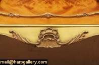 Demilune Hall Console or Linen Chest  
