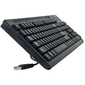   Black 104 Key USB Standard PC/Desktop Keyboard 7 58302 63336 4  