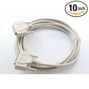  15 Foot 25 pin DB25 DB 25 Serial Cable Adapter Convert M/F 