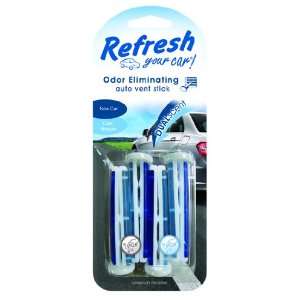   Vent Stick Car and Home Air Freshener, New Car / Cool Breeze Scent