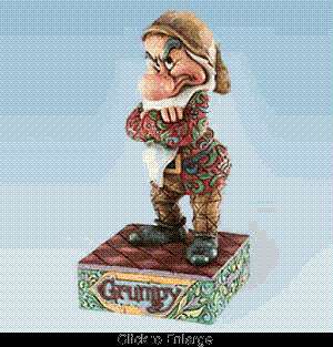 JIM SHORE DISNEY GRUMPY ITS ALL ABOUT THE FIGURINE  