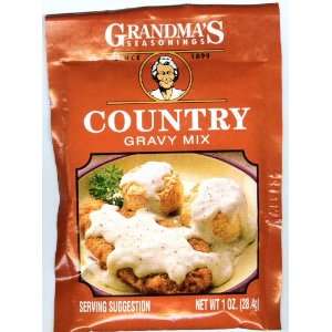 Grandmas Country Gravy Mix 12 Packets Grocery & Gourmet Food