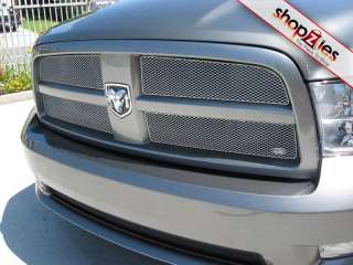 Dodge Ram 1500 2009 2011 Silver Upper Mesh Grille Grill  